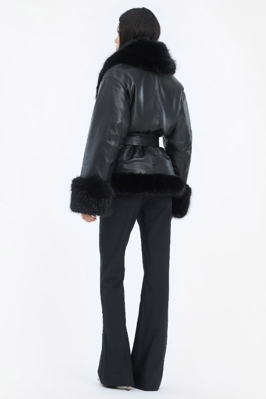 Bonded Leather Jacket