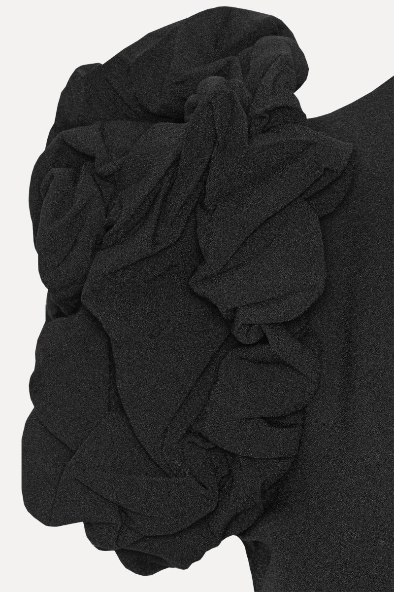 Midi Puff Sleeve Dress