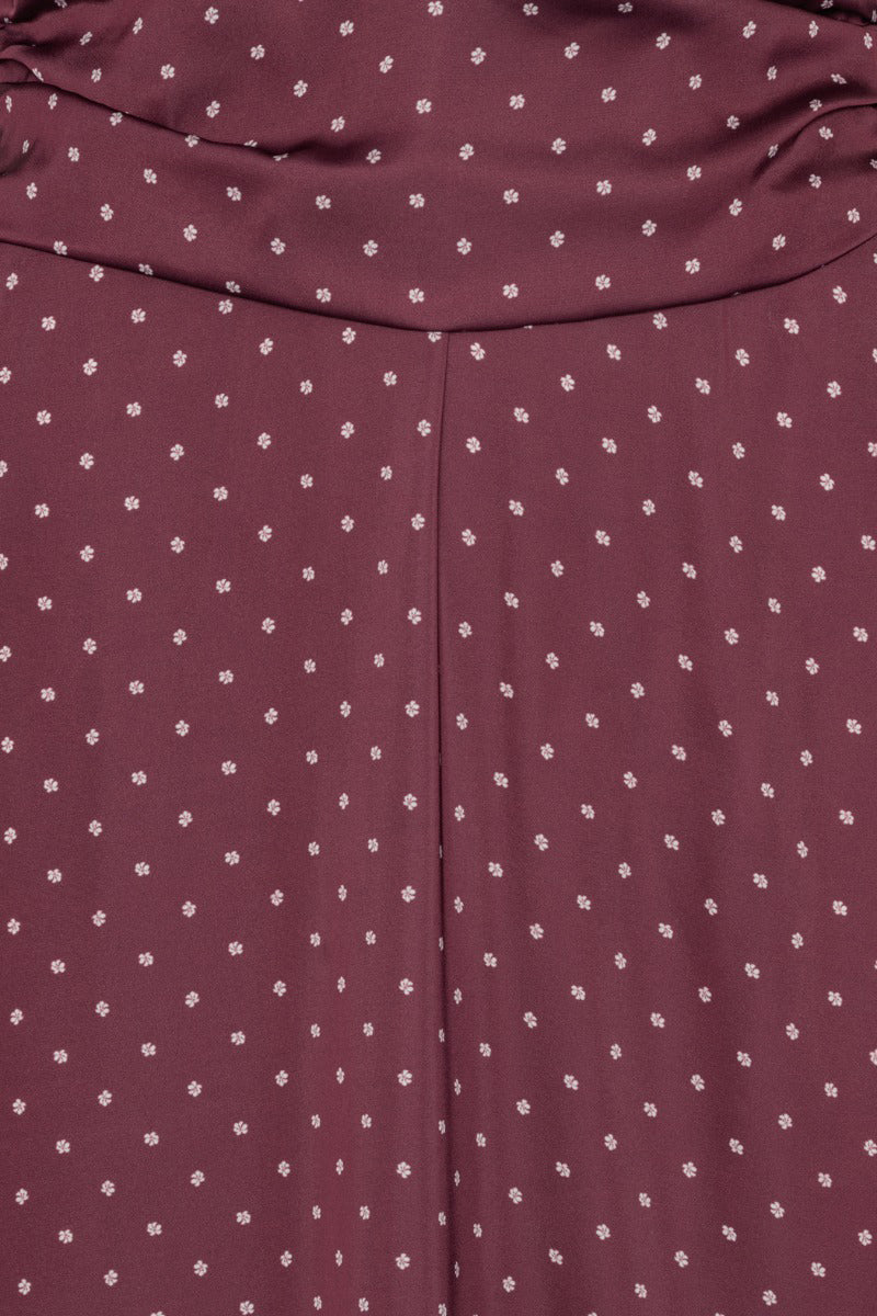 Dot Halterneck Scarf Dress