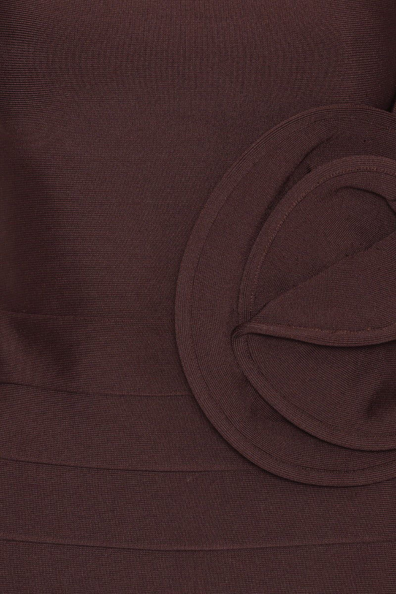 Rose Cap Sleeve Mini Dress