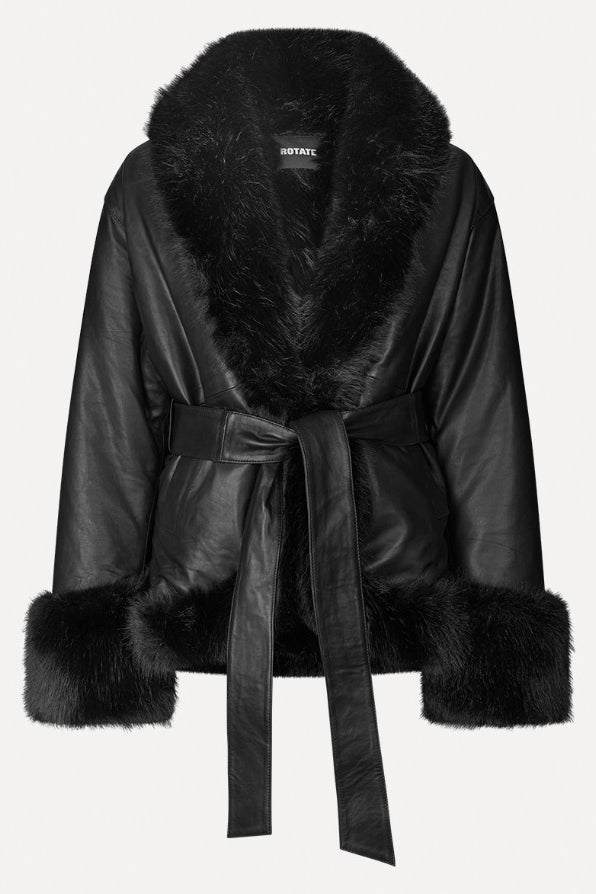 Bonded Leather Jacket