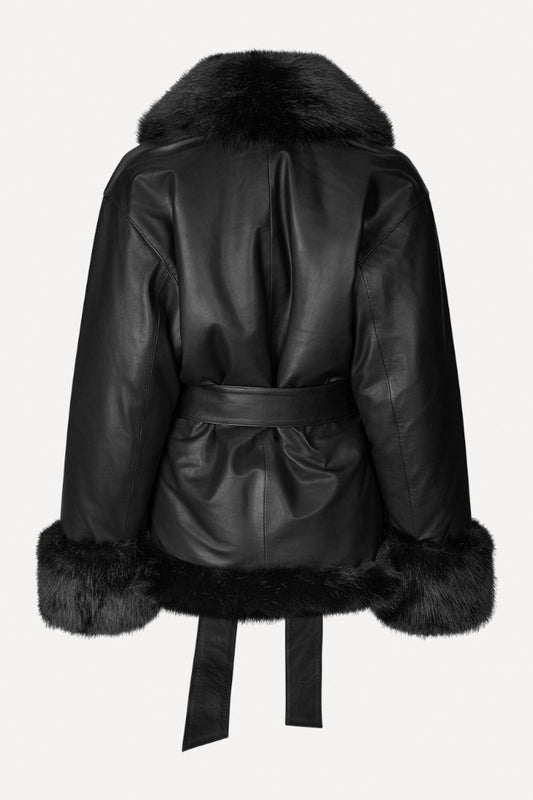 Bonded Leather Jacket