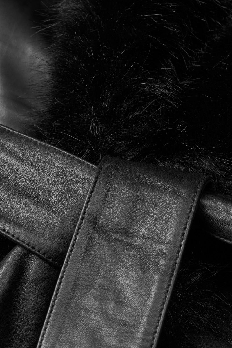 Bonded Leather Jacket