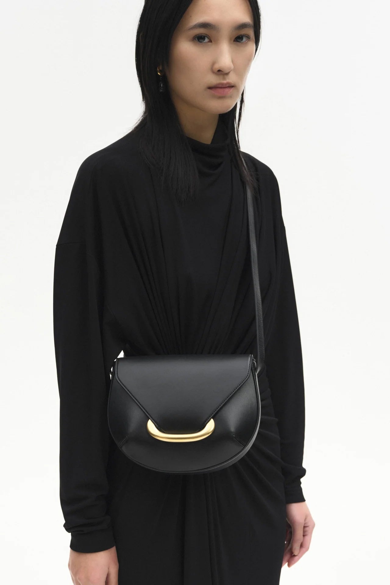 Veneto Crossbody Bag, Black