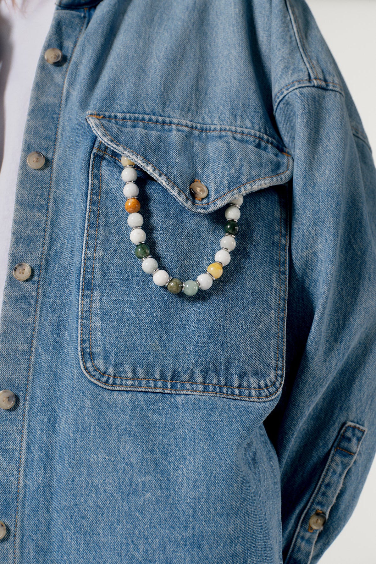 12MM Gemstone Wristlet, Jade