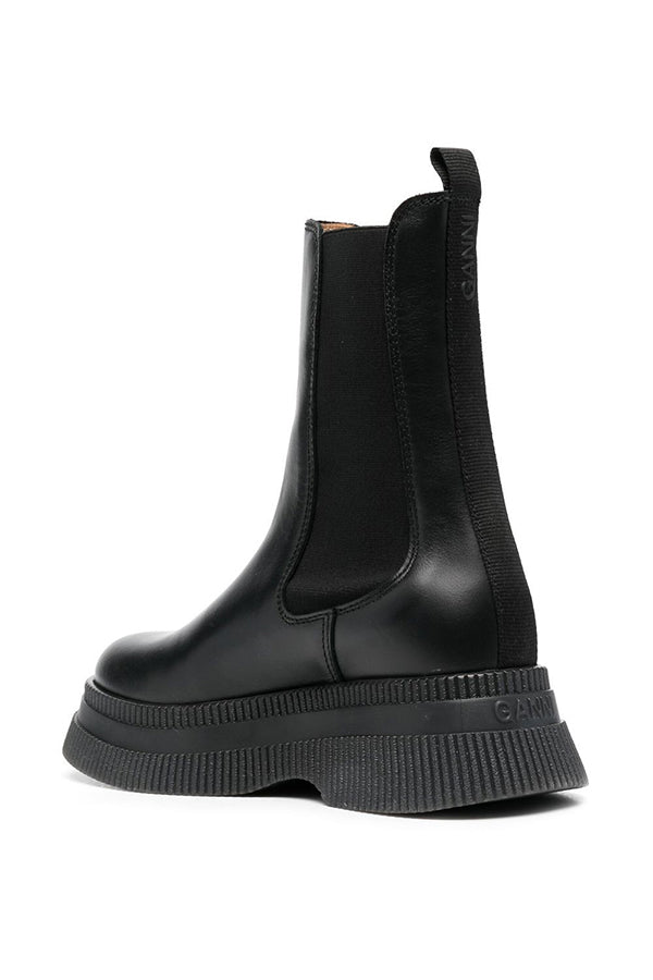 Creepers Mid Chelsea Boot, Black
